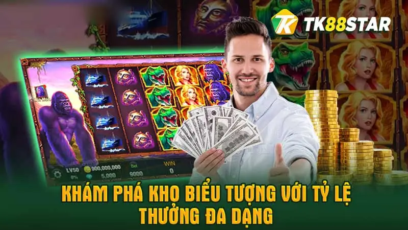 Khám phá kho biểu tượng với tỷ lệ thưởng đa dạng