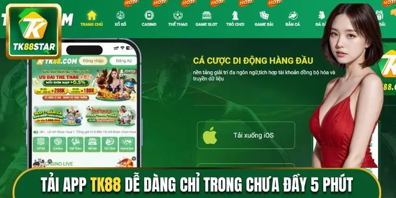 Tải app Tk88